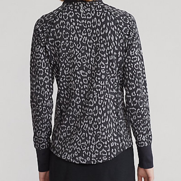 New w/tags! Ralph Lauren RLX PB Leopard zipper activewear sz XXS - Picture 6 of 12